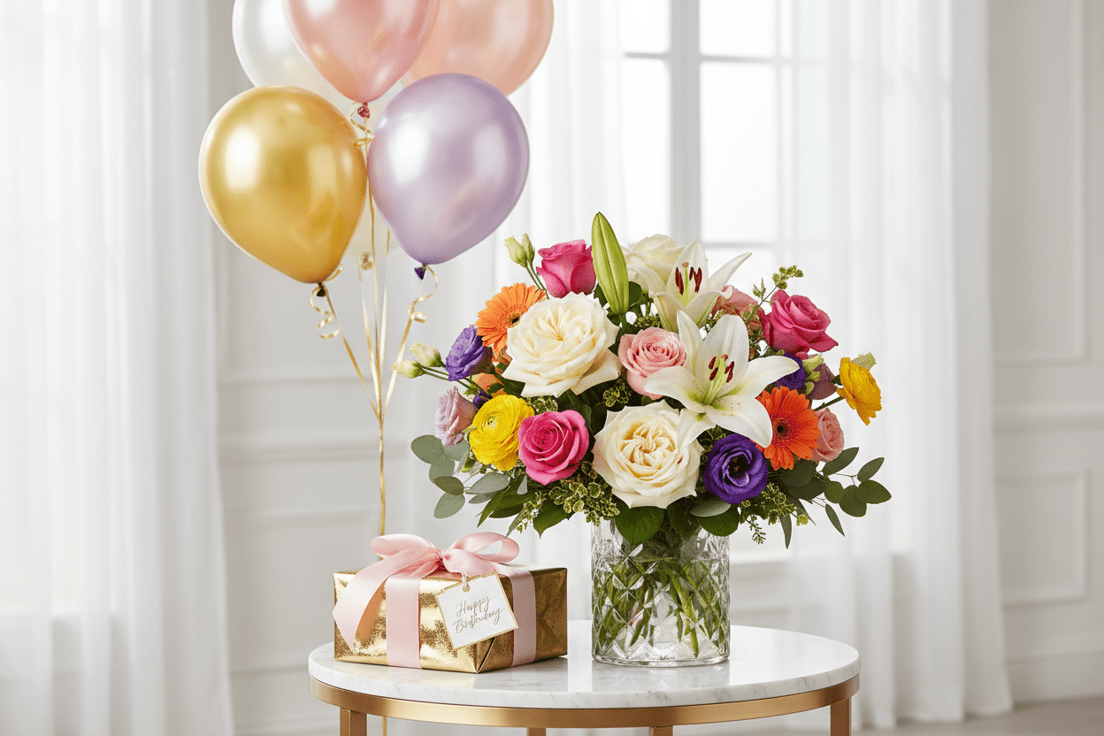 Flores de Cumpleaños - FLOVERS