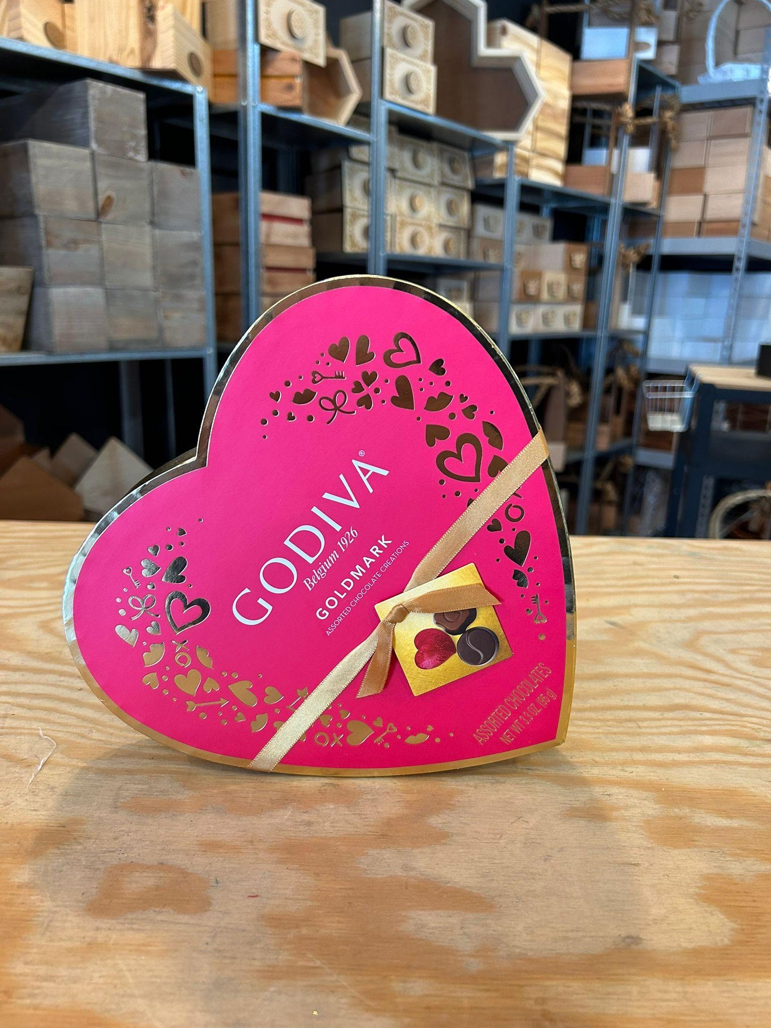 Godiva Heart Shape Box - FLOVERS