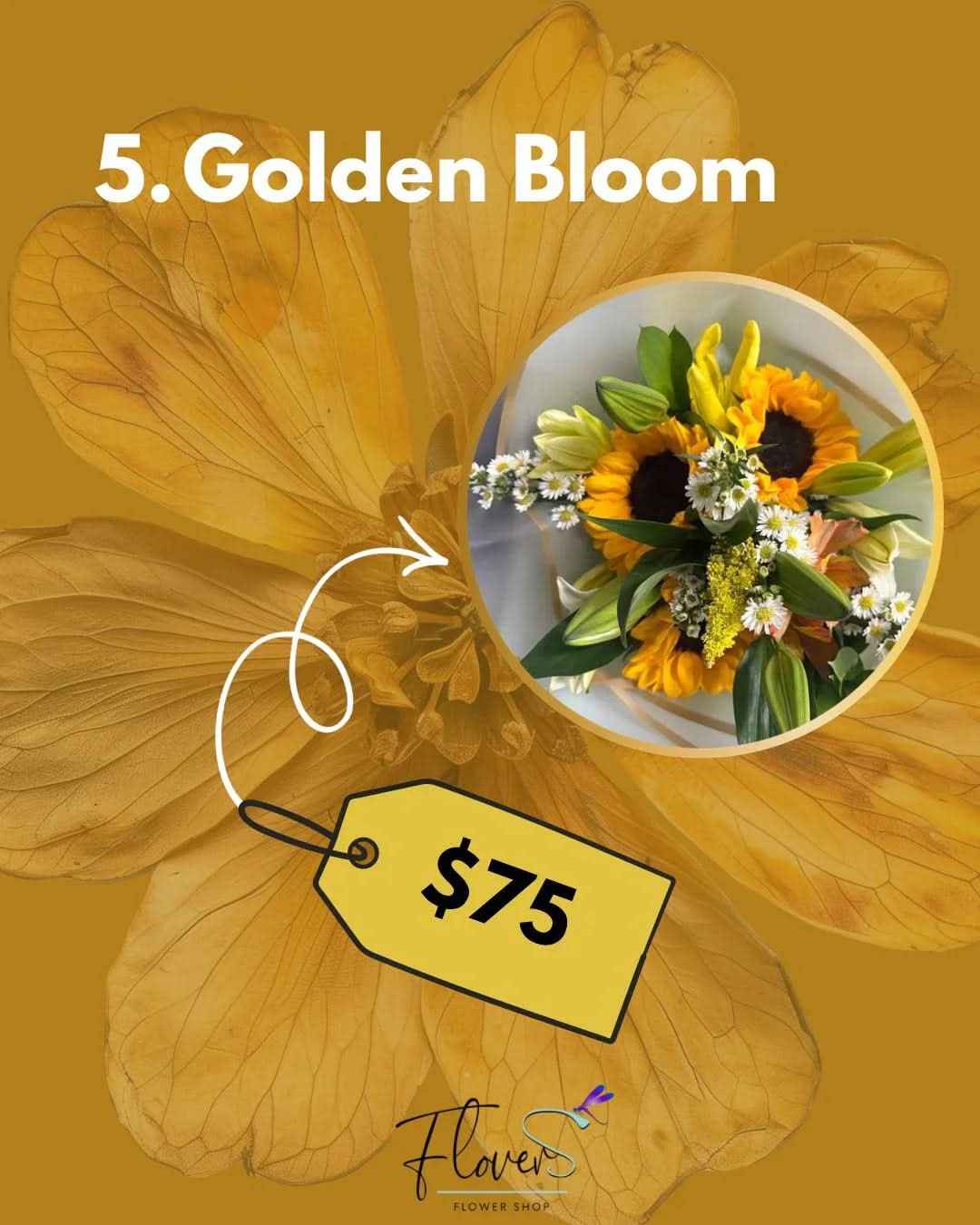 Golden Bloom - FLOVERS