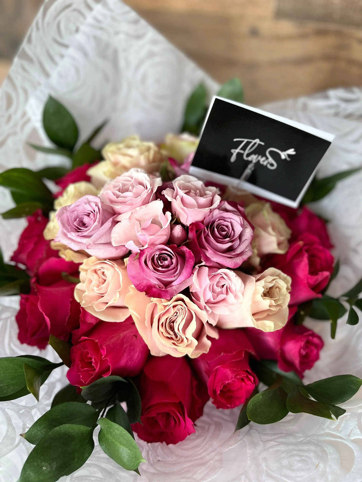 Rose Bouquet (20) - FLOVERS
